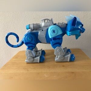 HASBRO PJ Mask Animal Power Charge and Roar Power Cat Blue Toy Great condition